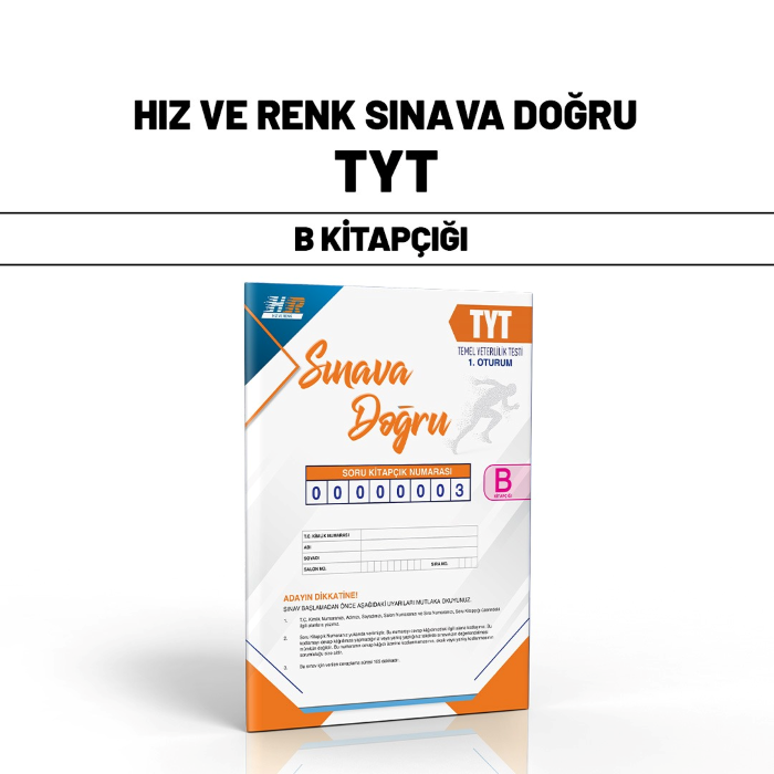 HIZ RENK TYT SINAVA DOĞRU SNV 3-B - 2024-25